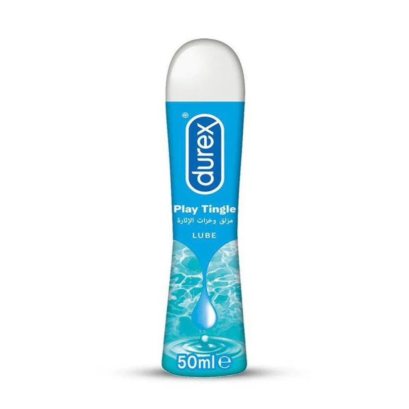 Durex Play Tingle Lubricant (50ml) – Cooling & Tingling Sensation - Water-Based Lube