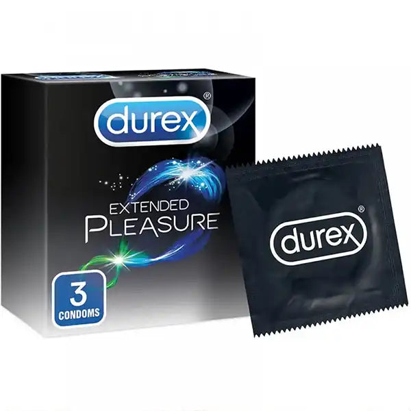 Durex Extended Pleasure Condoms (1 Pack = 3Pcs)