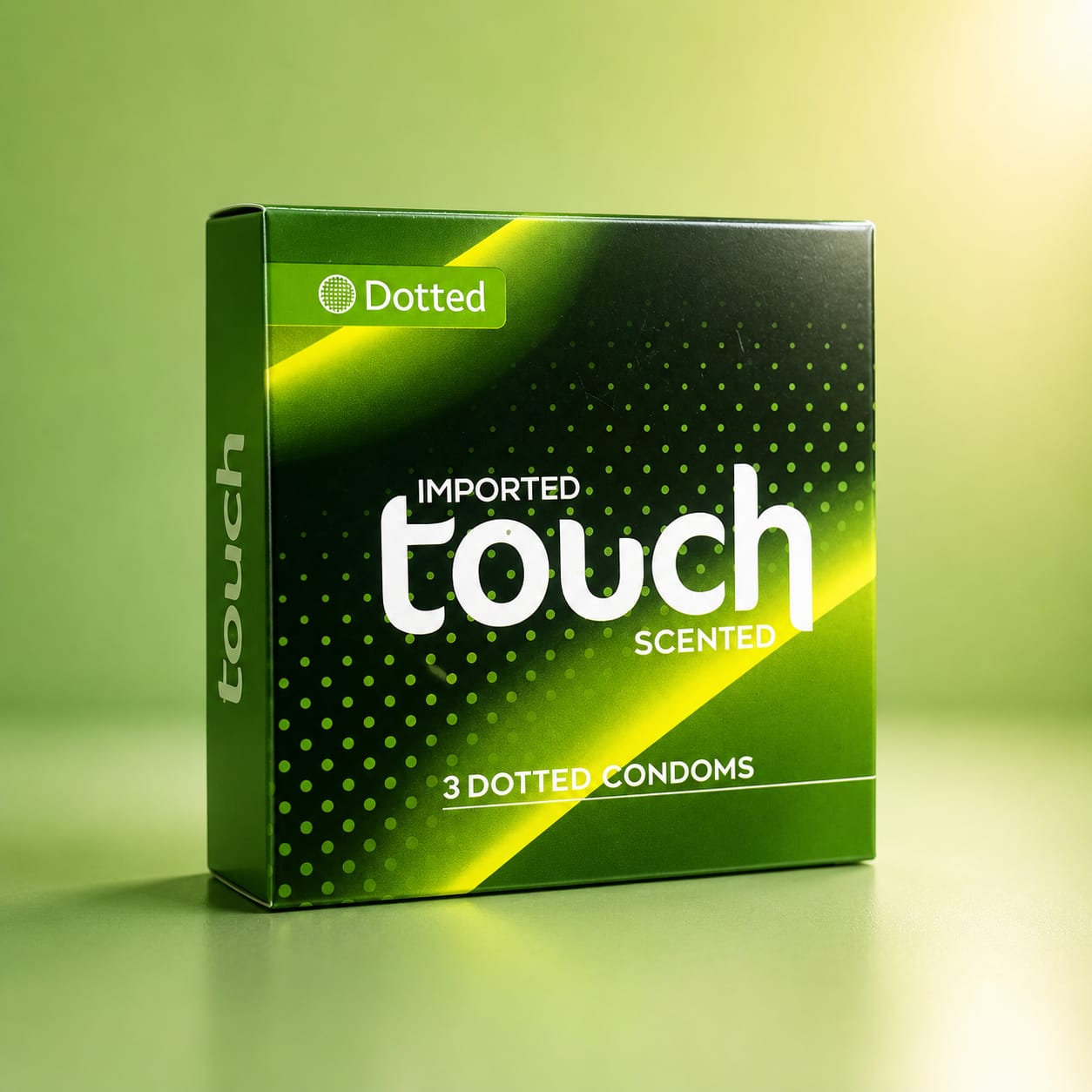 Touch Dotted Condoms - Pack of 3