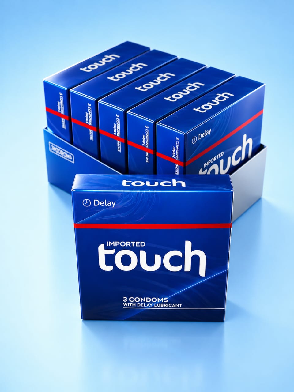 Touch Imported Delay Condoms – 3 Count