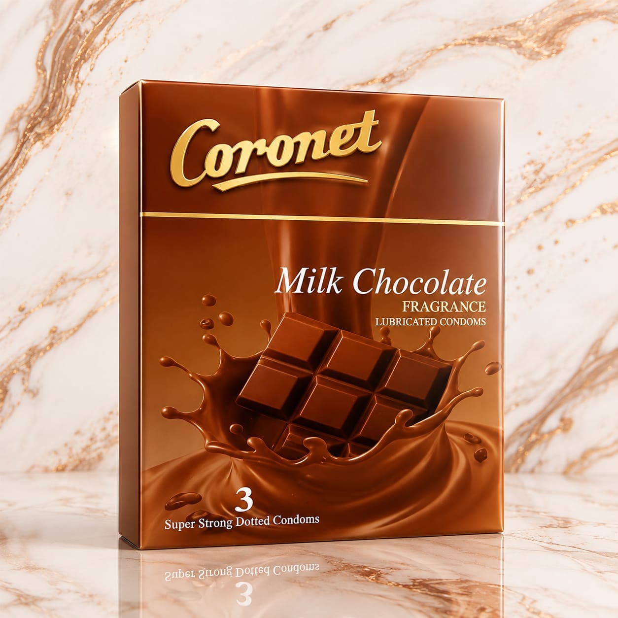 Comet Milk Chocolate Condoms – Pack of 3