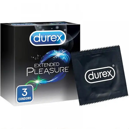 Durex Extended Pleasure Condoms (1 Pack = 3Pcs)