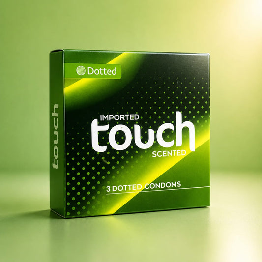 Touch Dotted Condoms - Pack of 3