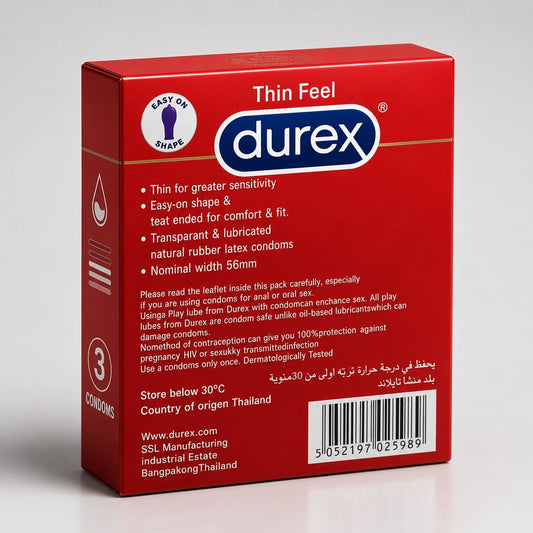 Durex Thin  – Pack of 3