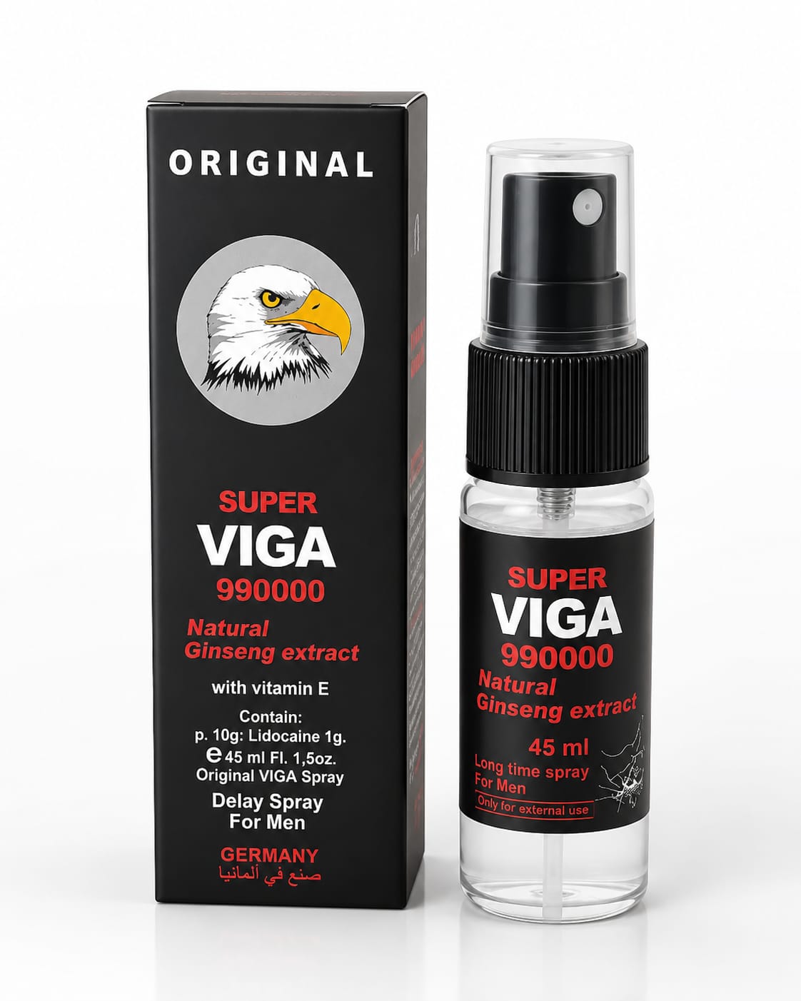 Super VIGA 990000 Delay Spray for Men with Vitamin E
