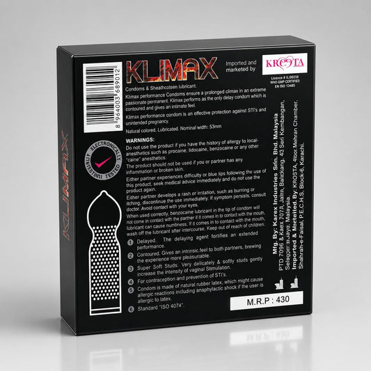 Textured Contoured Condoms – 2-Piece Pack